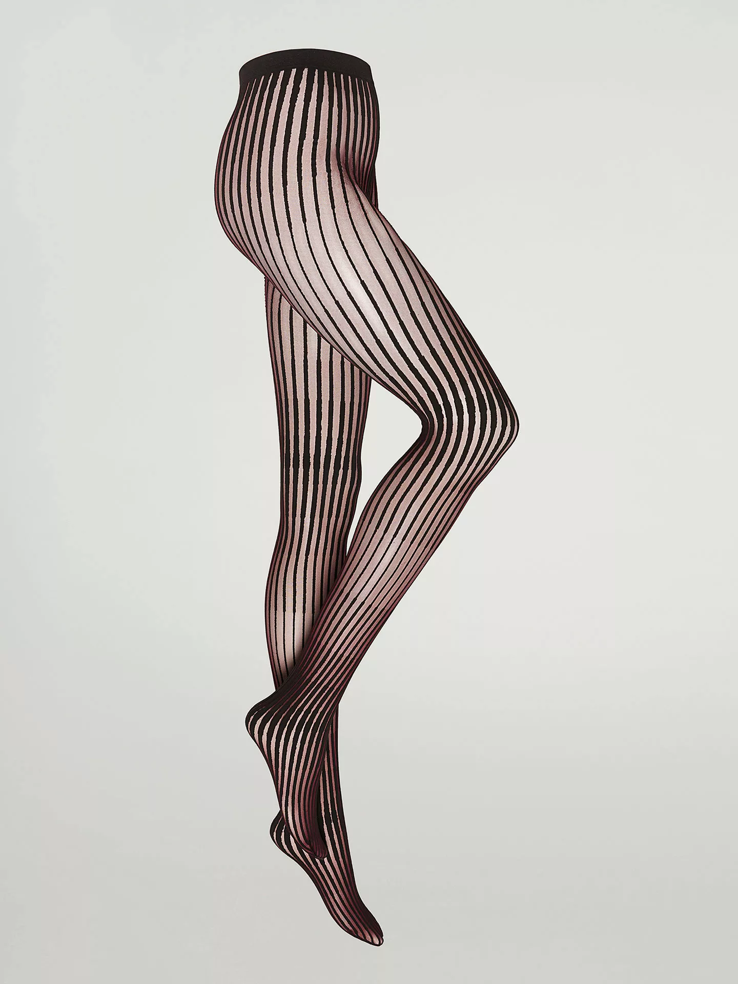 Wolford - Carol Tights, Frau, acai/black, Größe: M günstig online kaufen