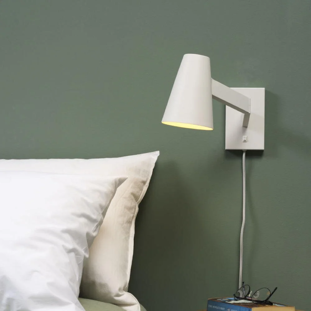 It's about RoMi Biarritz Wandlampe, 40cm, schwarz günstig online kaufen