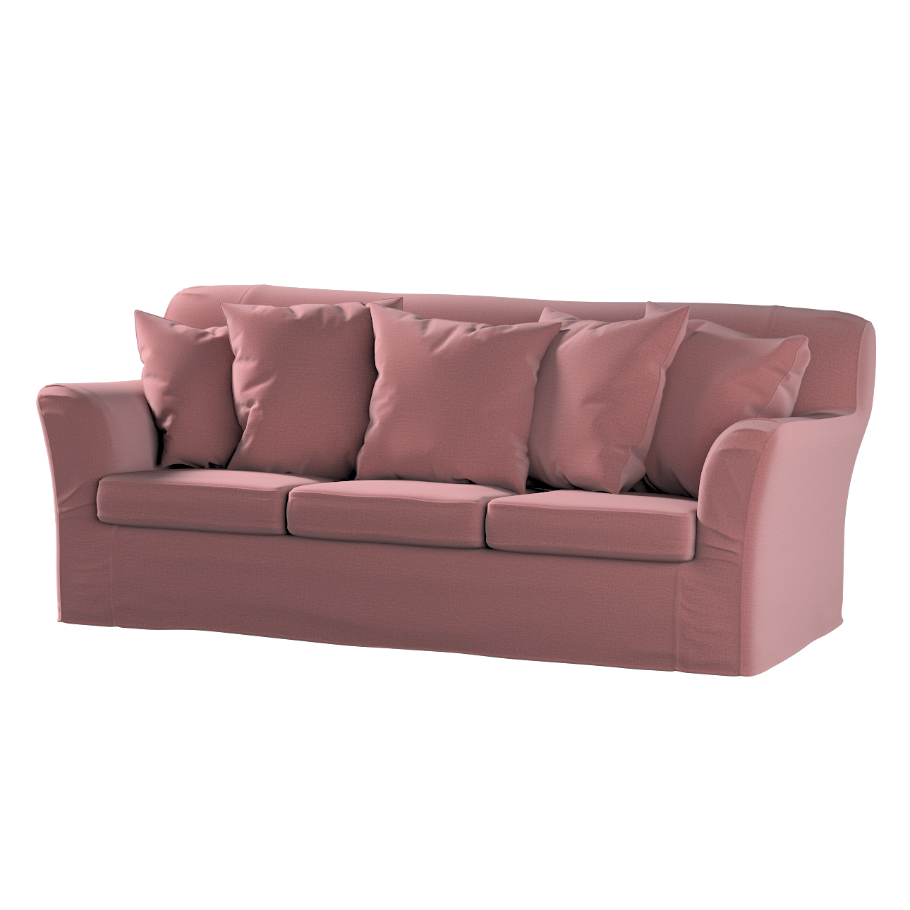 Bezug für Tomelilla 3-Sitzer Sofa nicht ausklappbar, violett, Sofahusse, To günstig online kaufen