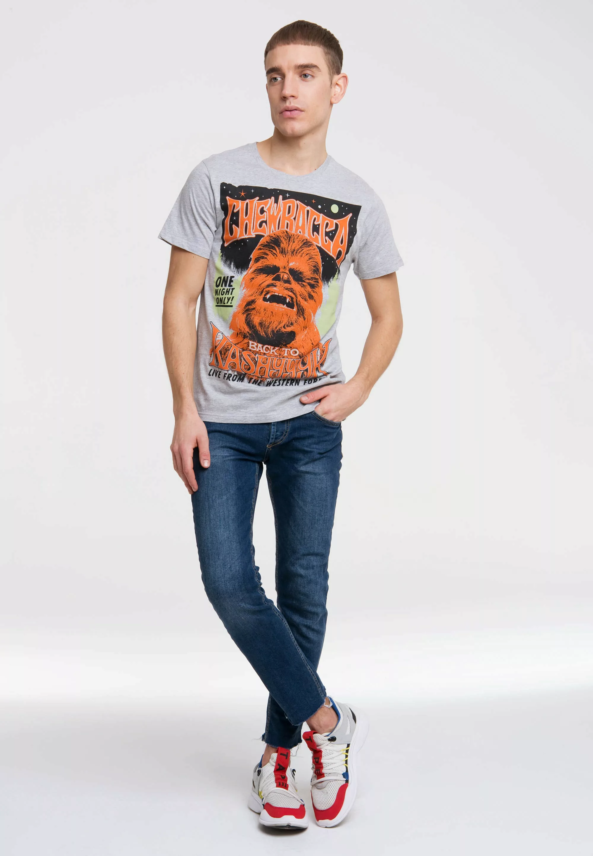 LOGOSHIRT T-Shirt "Star Wars - Chewbacca - Back To Kashyyyk", mit Chewbacca günstig online kaufen