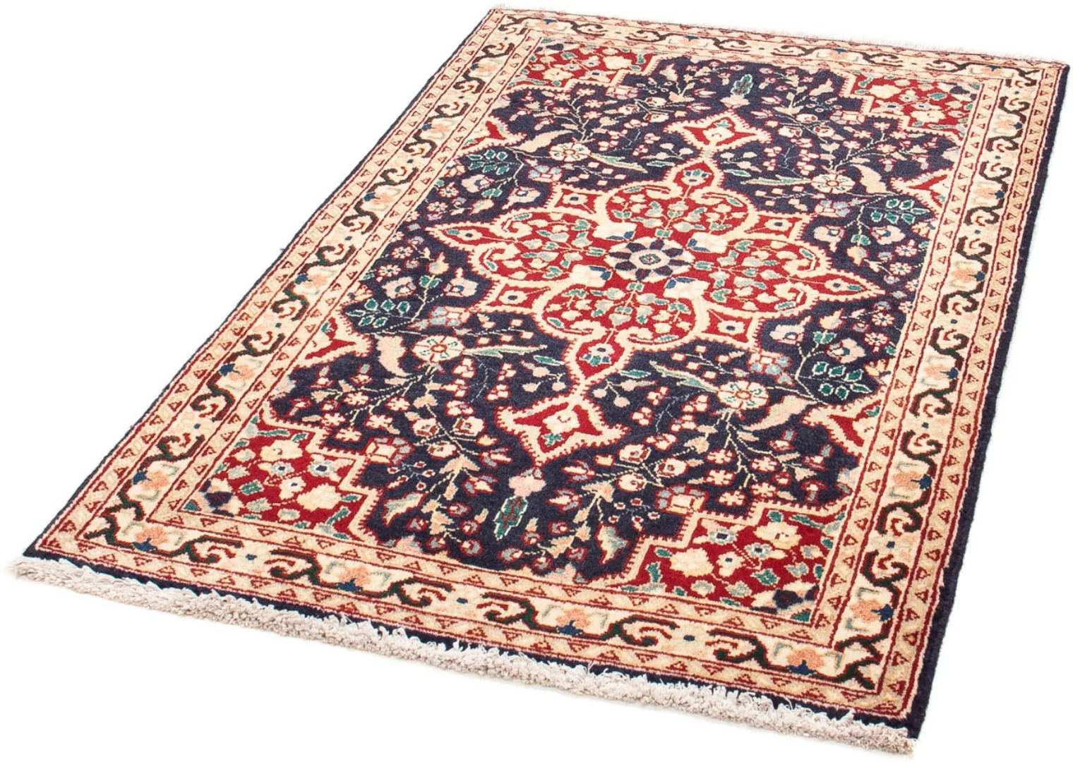 morgenland Orientteppich »Perser - Täbriz - 132 x 85 cm - dunkelblau«, rech günstig online kaufen