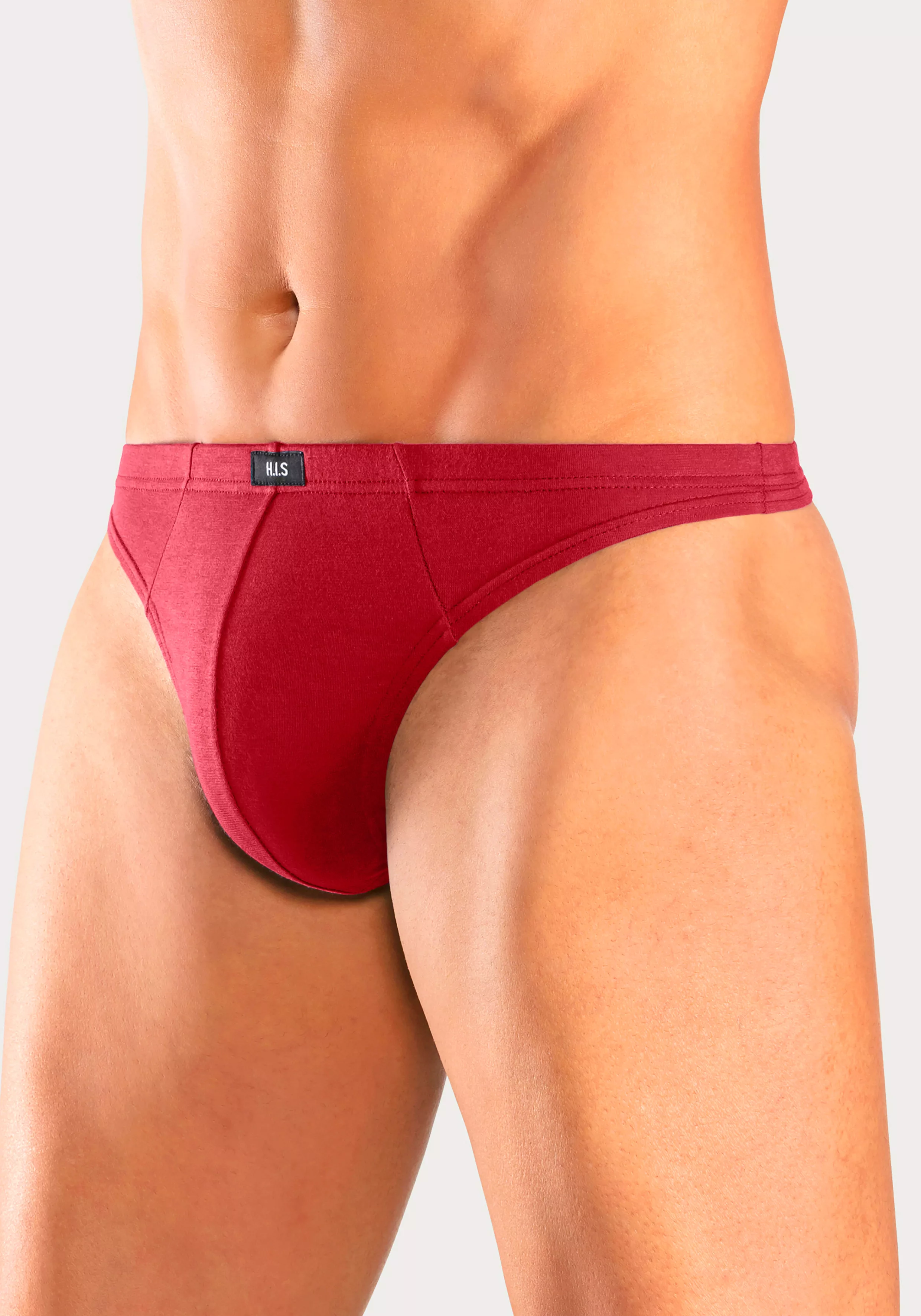 H.I.S String "Herren Unterhose", (Packung, 5 St.), in Baumwollstretch-Quali günstig online kaufen