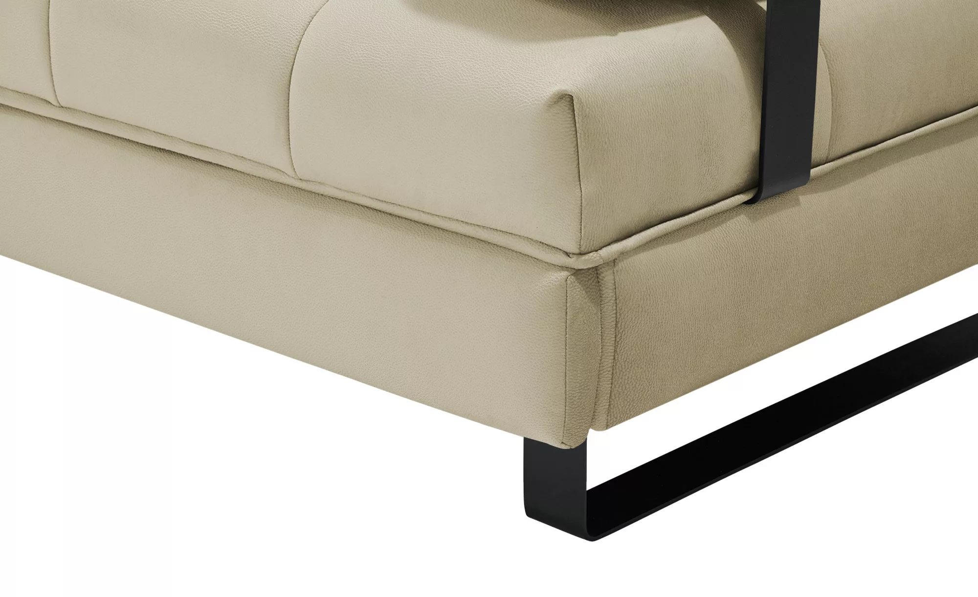 switch Ecksofa in Lederoptik Havana ¦ beige ¦ Maße (cm): B: 272 H: 89 T: 17 günstig online kaufen