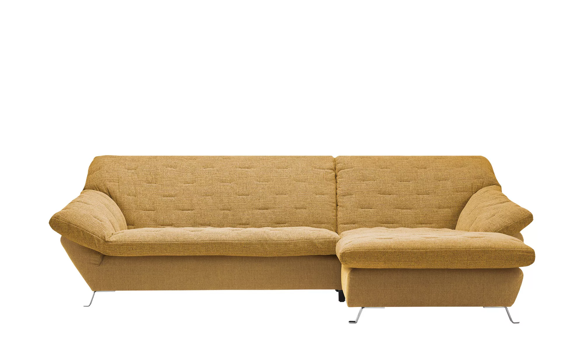 Ecksofa - gelb - 84 cm - Polstermöbel > Sofas > Ecksofas - Möbel Kraft günstig online kaufen