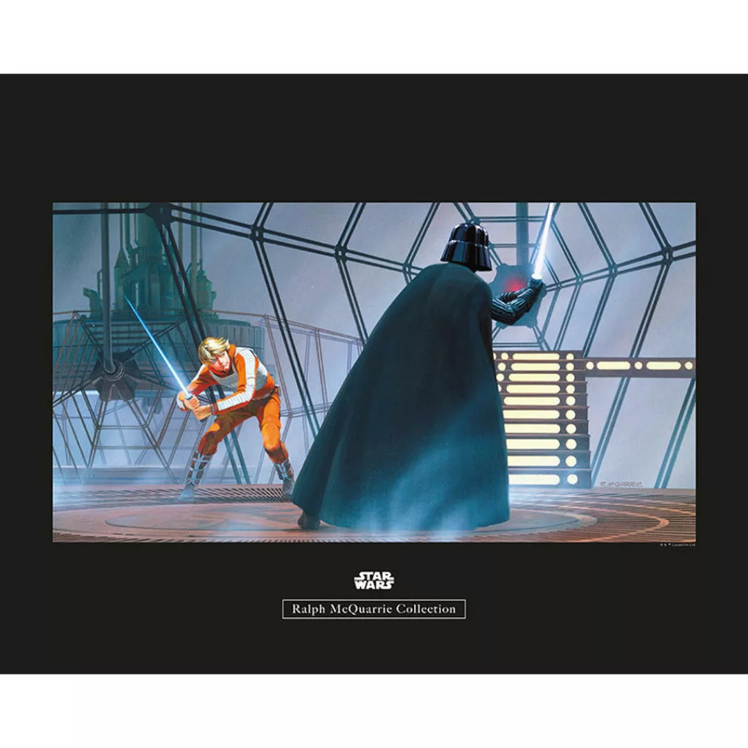 Komar Wandbild Star Wars Classic RMQ Vader Luke Ca Star Wars B/L: ca. 50x40 günstig online kaufen