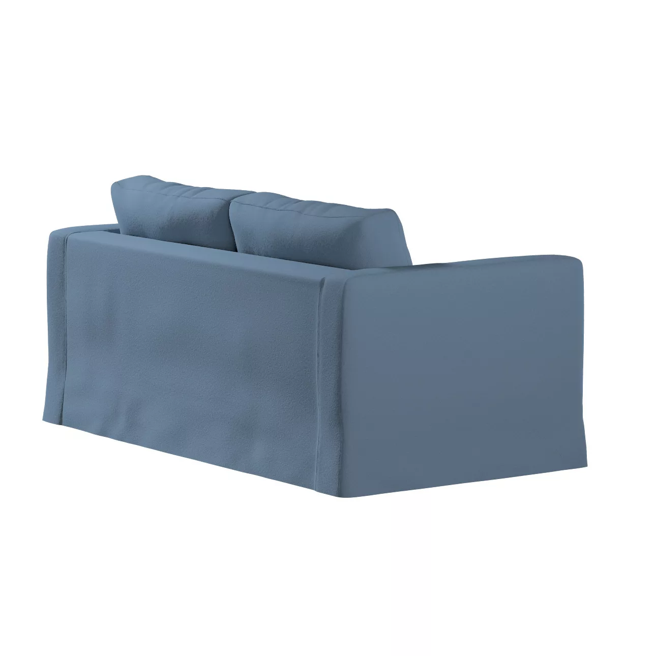 Bezug für Kramfors Hocker, blau, Husse, Kramfors Hocker, Bouclé (702-86) günstig online kaufen