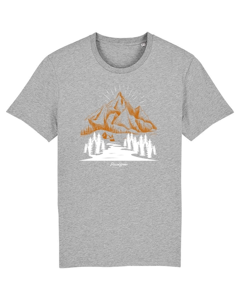 Berge, Wandern, Landschaft, Wald Tshirt Aus Bio Baumwolle günstig online kaufen