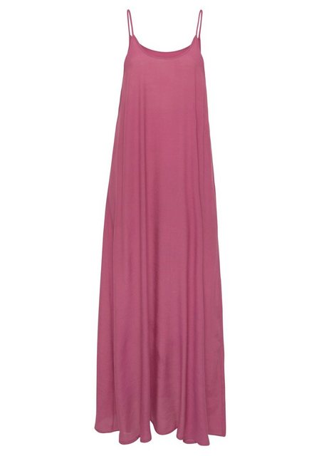 Buffalo Maxikleid mit rundem Ausschnitt, luftiges Sommerkleid, Strandkleid günstig online kaufen