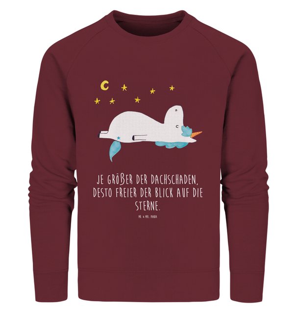 Mr. & Mrs. Panda Longpullover Größe XS Einhorn Sternenhimmel - Burgundy - G günstig online kaufen