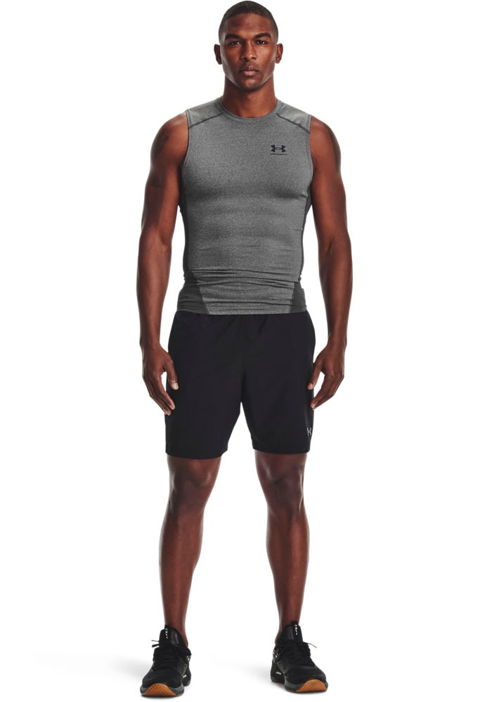 Under Armour® Tanktop UA HG ARMOUR COMP SL CARBON HEATHER günstig online kaufen