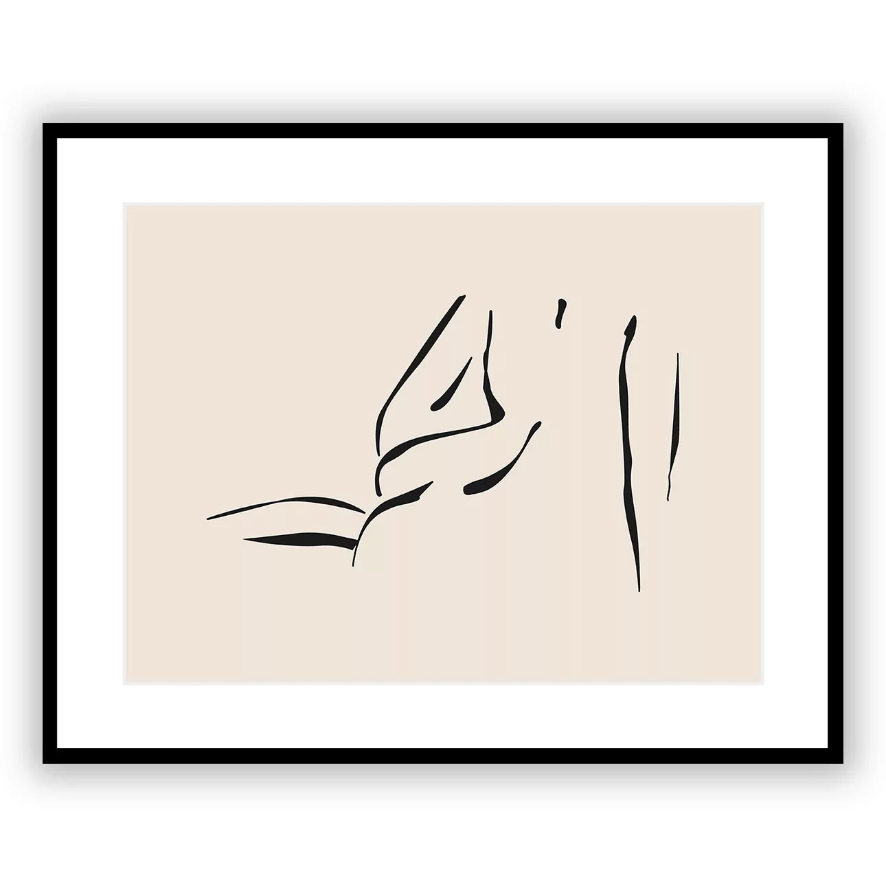 Bild Nude Line V 40 x 50 cm, 40 x 50 cm günstig online kaufen