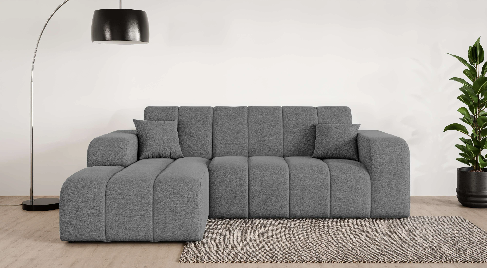 INOSIGN Ecksofa "CASSY L-Form, Schlafsofa mit Bettkasten, Maße B/T/H: 245/1 günstig online kaufen