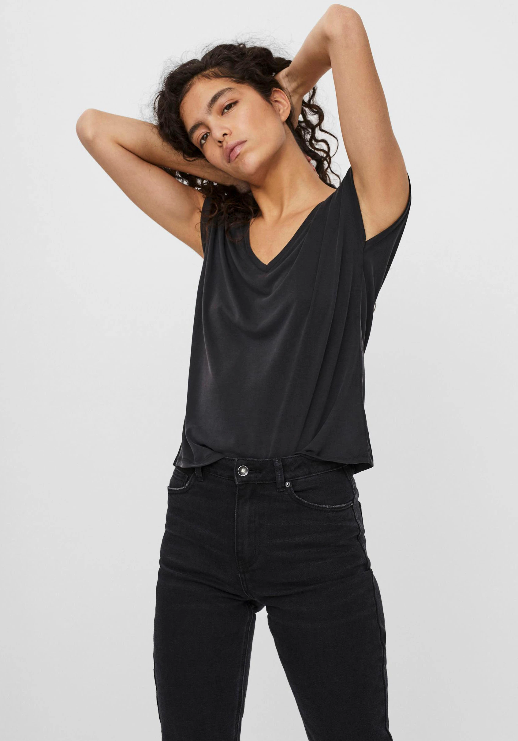 Vero Moda V-Shirt "VMFILLI" günstig online kaufen