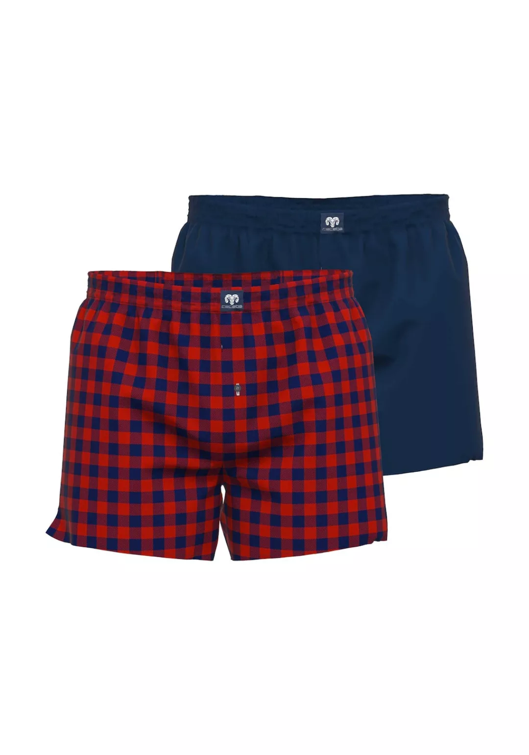 CECEBA Boxershorts "Web-Boxershorts 2er Pack" günstig online kaufen