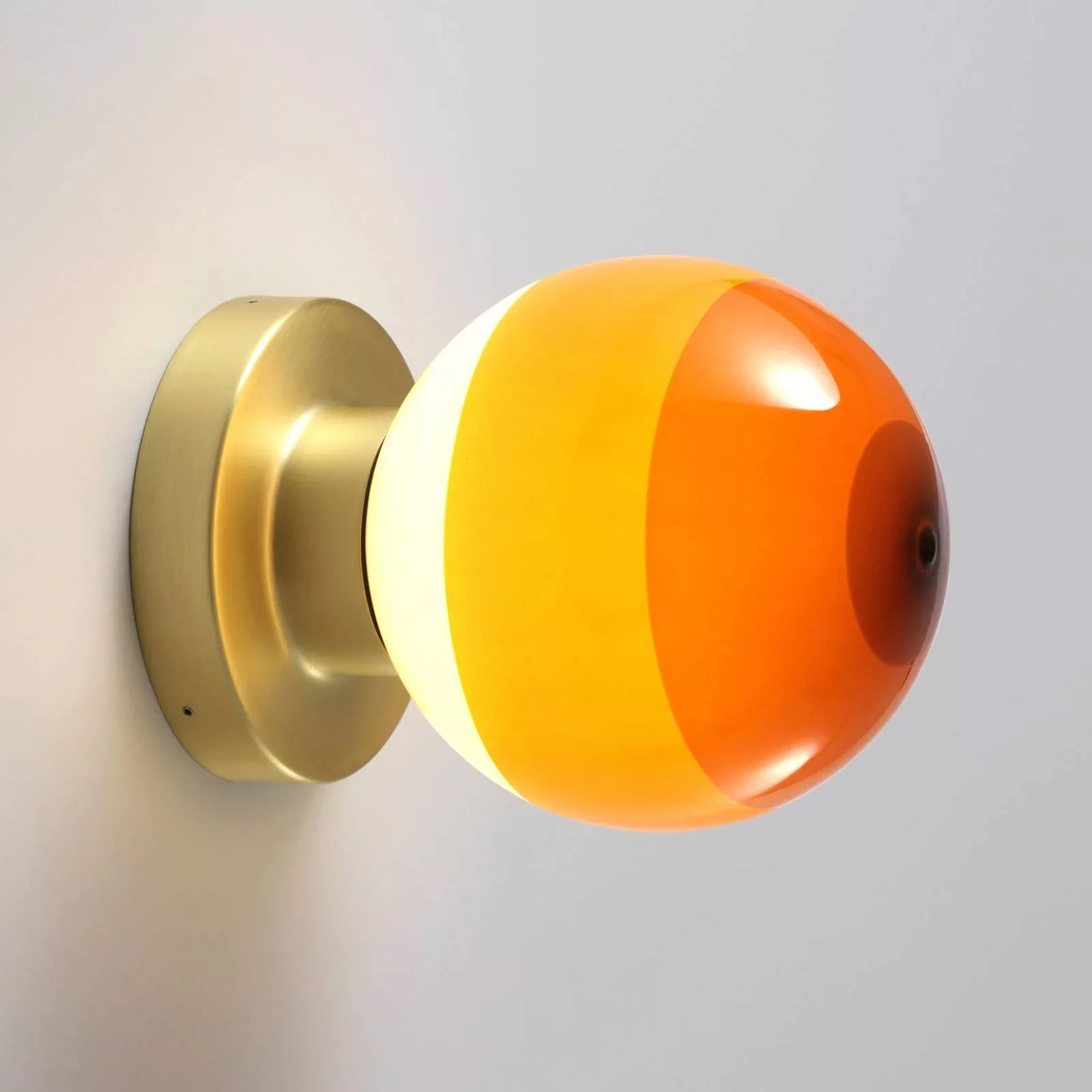 MARSET Dipping Light A2 LED-Wandlampe, orange/gold günstig online kaufen