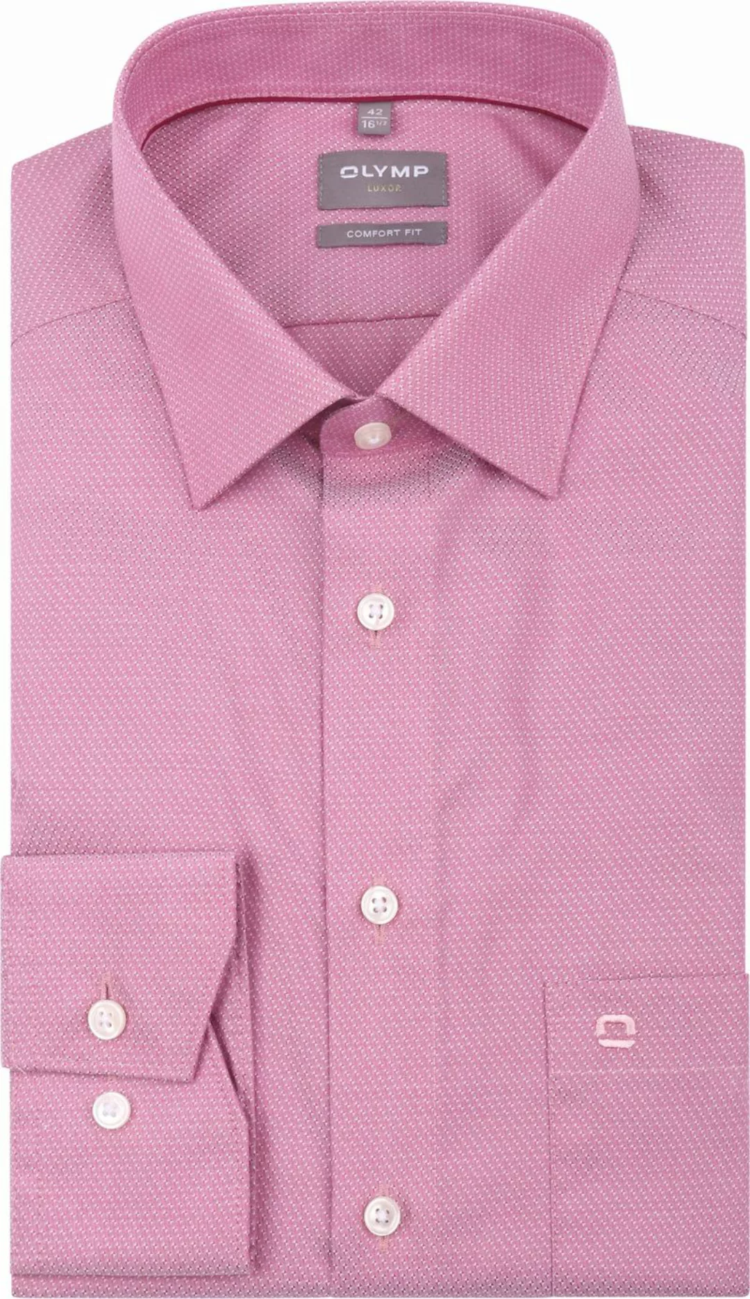 OLYMP Hemd  Luxor Rosa - Größe 44 günstig online kaufen