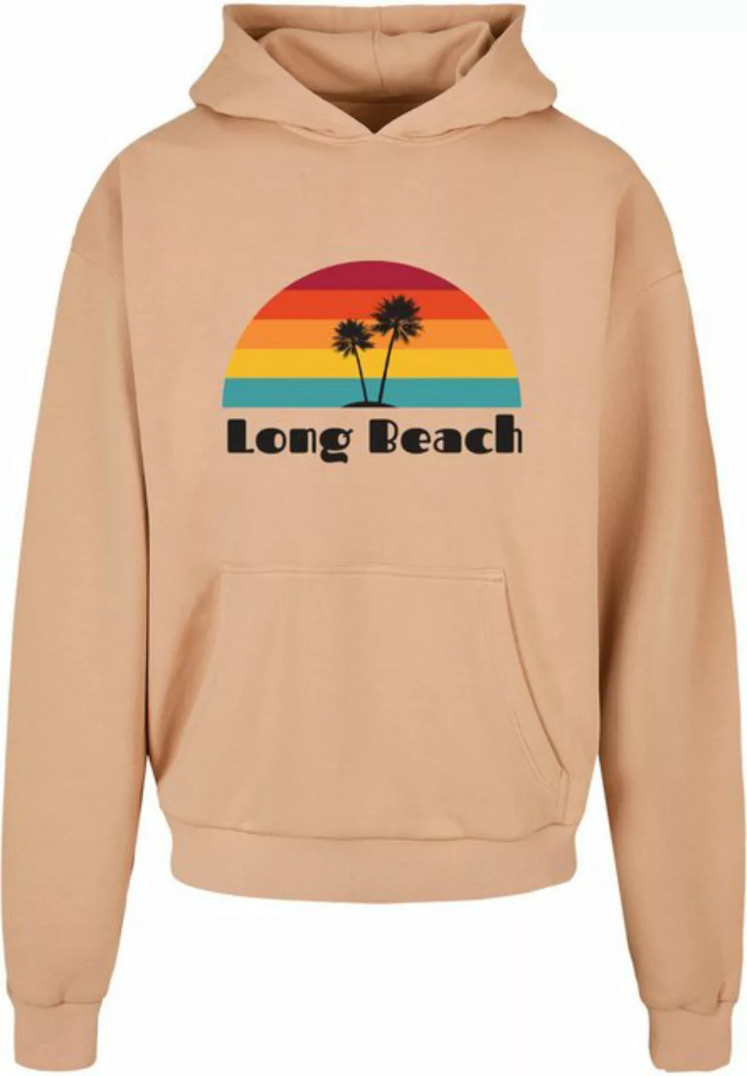 Merchcode Kapuzensweatshirt Merchcode Herren Long Beach Ultra Heavy Hoody ( günstig online kaufen