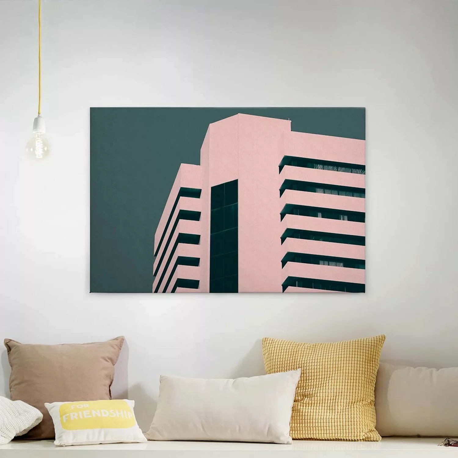 A.S. Création Leinwandbild "skyscraper", Modern, (1 St.), Gebäude Keilrahme günstig online kaufen