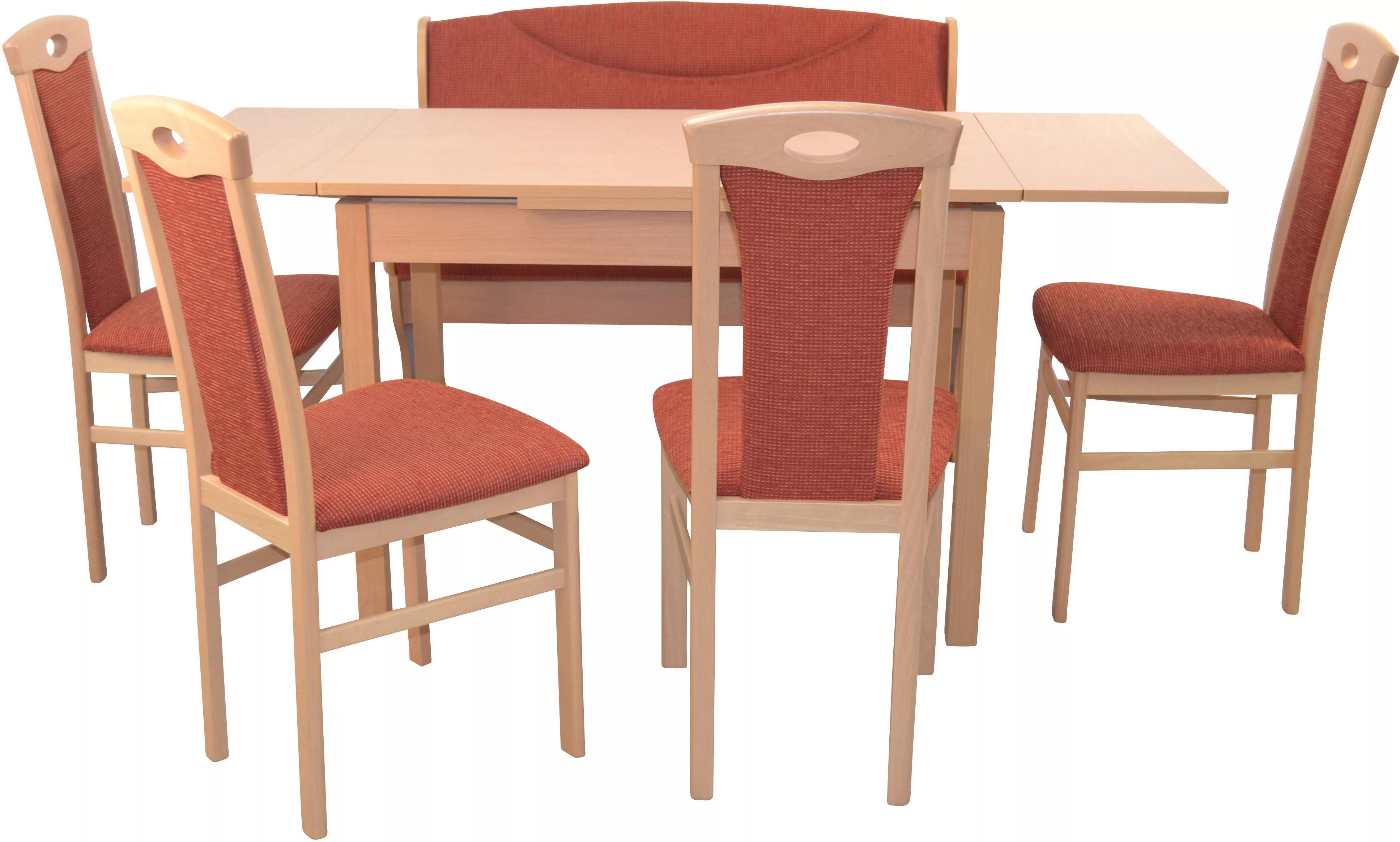 HOFMANN LIVING AND MORE Essgruppe »6tlg. Tischgruppe«, (Spar-Set, 6 tlg., 6 günstig online kaufen