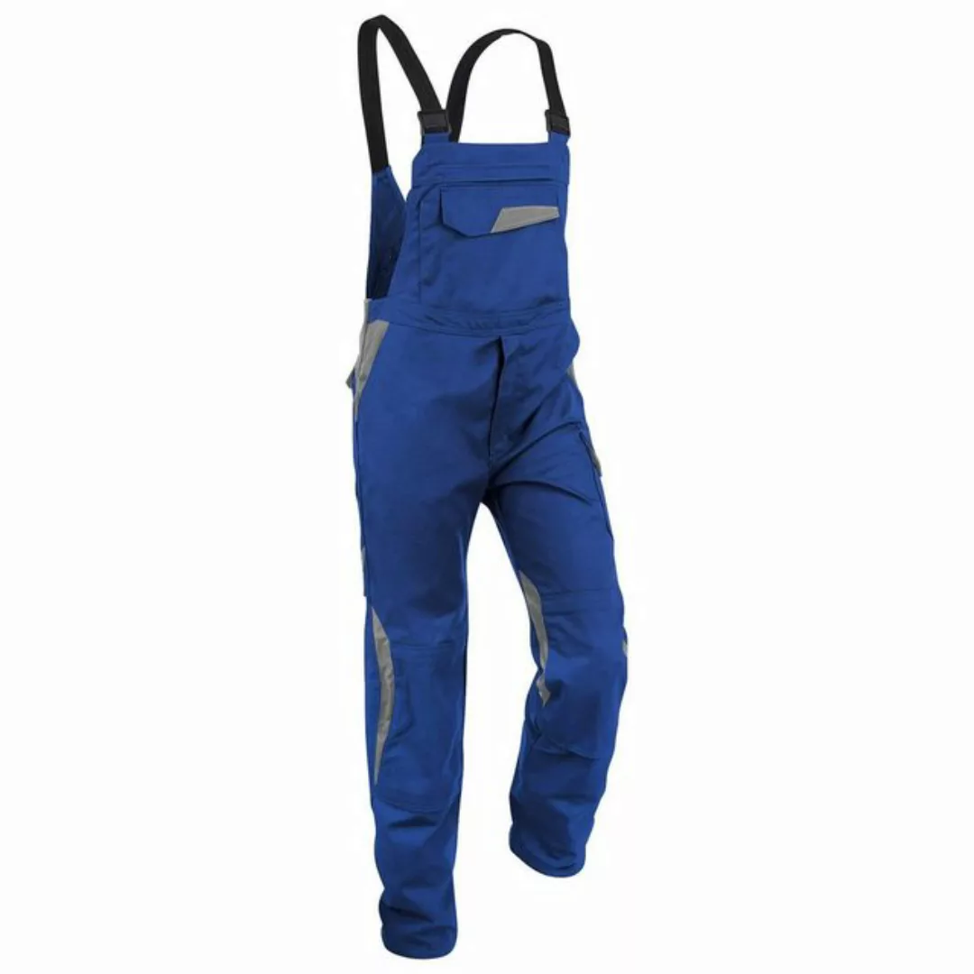 Kübler Latzhose Kübler Vita cotton+ Latzhose kbl.blau/mittelgrau günstig online kaufen