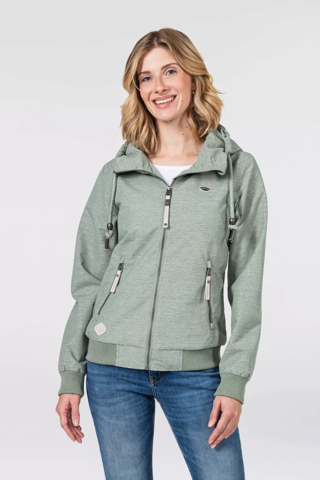 Ragwear Funktionsjacke NUGGIE OMBRE O Übergangsjacke im pastell-farbigem Ba günstig online kaufen