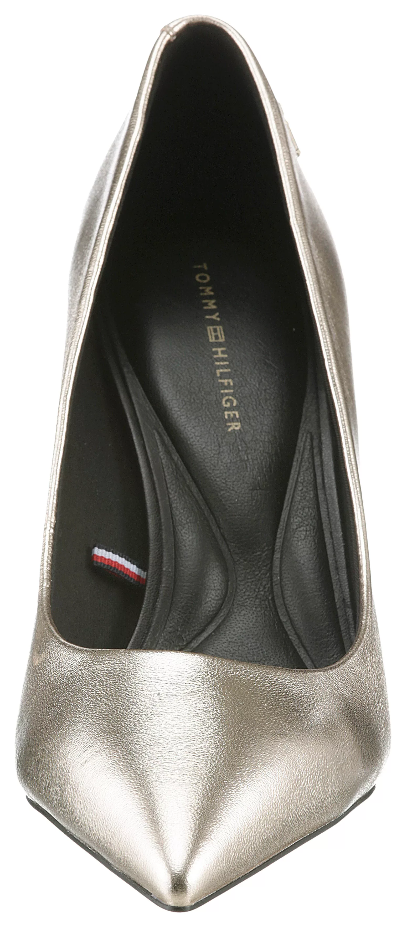 Tommy Hilfiger Pumps "PARTY POINTED METALLIC PUMP", Stilettoabsatz, Abendsc günstig online kaufen