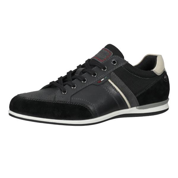 Mercedes Sneaker Herren Leder schwarz, Gr. 46 günstig online kaufen