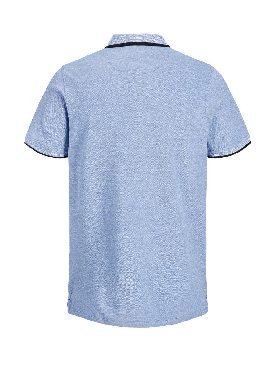 Jack & Jones – Essentials – Schmal geschnittenes Pikee-Polohemd mit Logo un günstig online kaufen