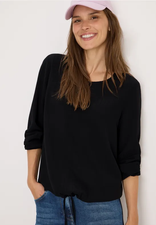 Bluse mit Tunnelzug günstig online kaufen