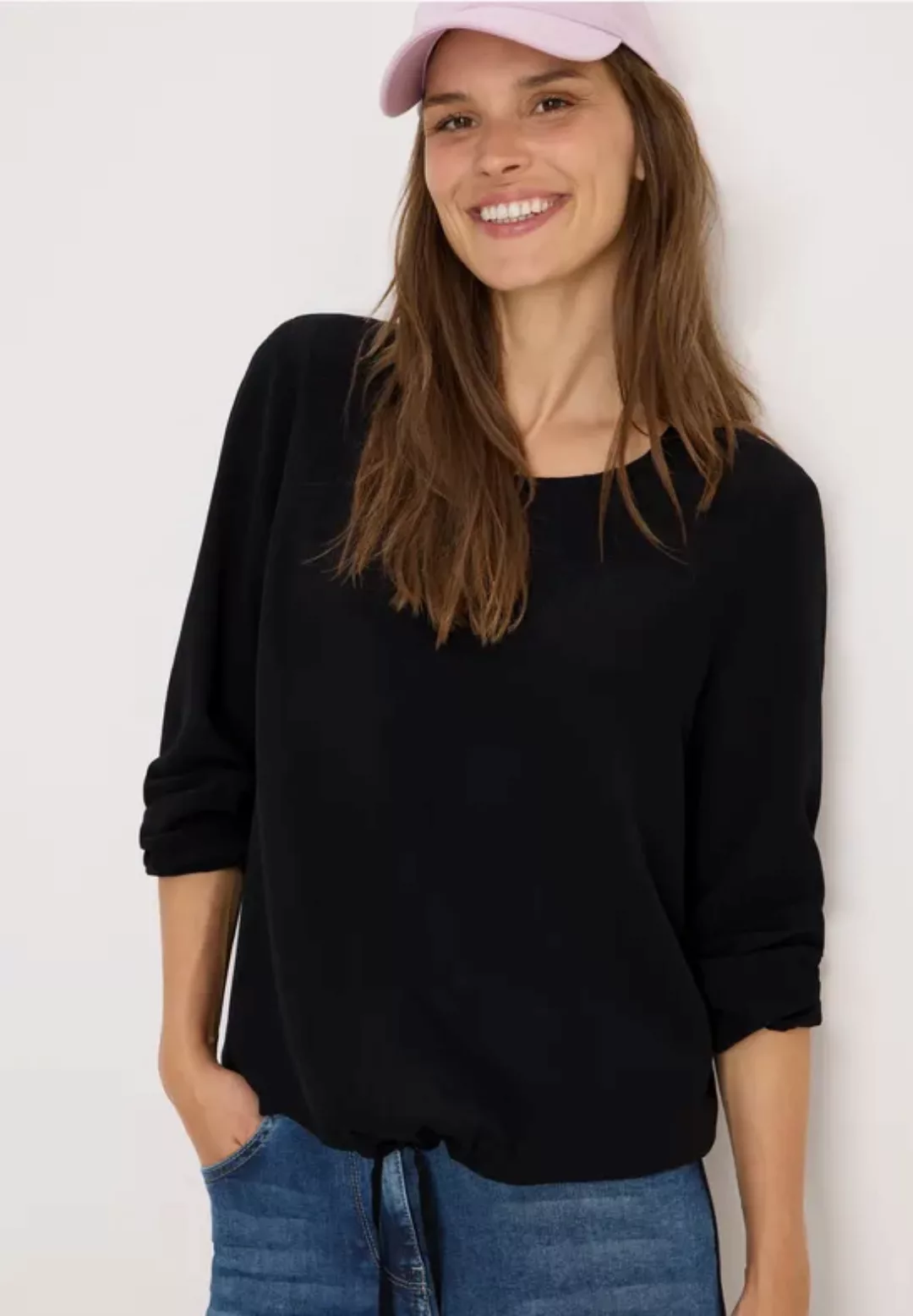 Bluse mit Tunnelzug günstig online kaufen