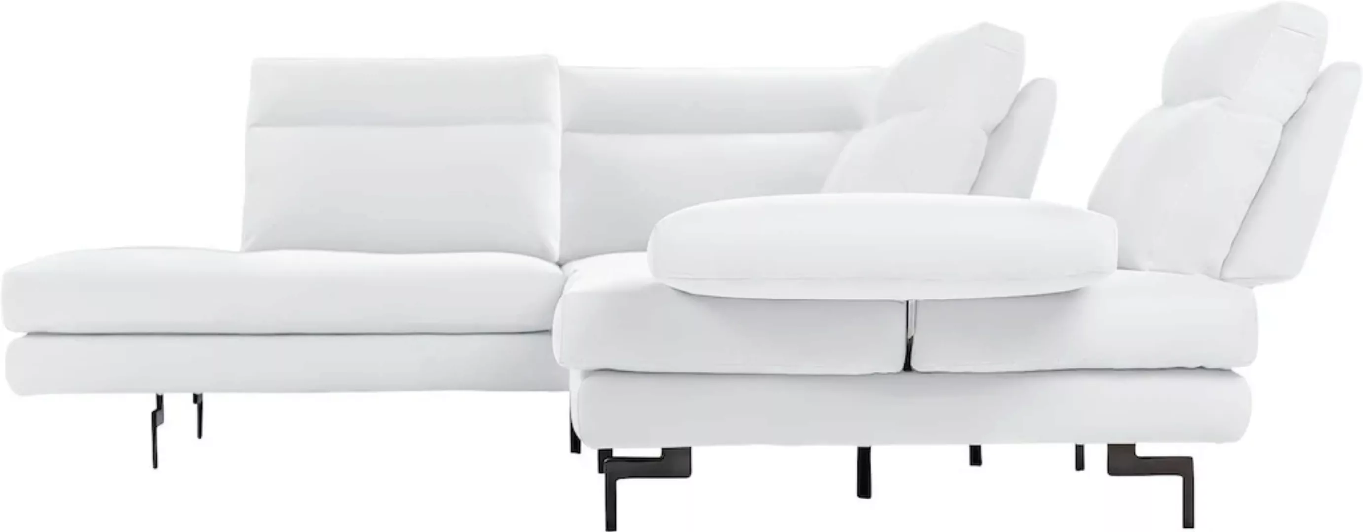 CALIA ITALIA Ecksofa »Toby Wing, L-Form, Designsofa mit sensationellem Sitz günstig online kaufen