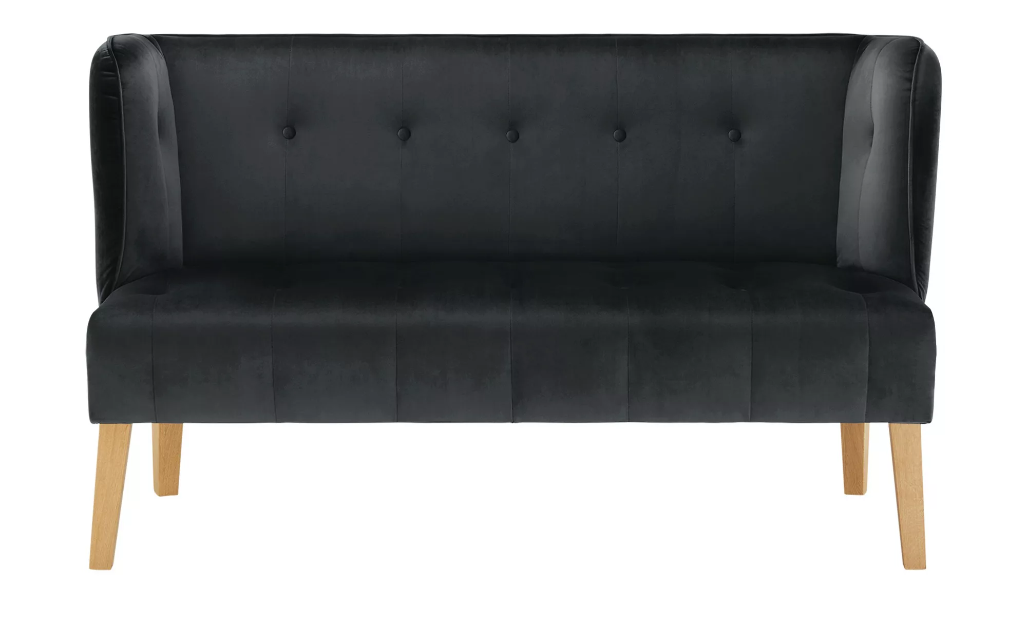 switch Küchensofa  Samt Bella ¦ schwarz ¦ Maße (cm): B: 180 H: 90 T: 69 Bän günstig online kaufen