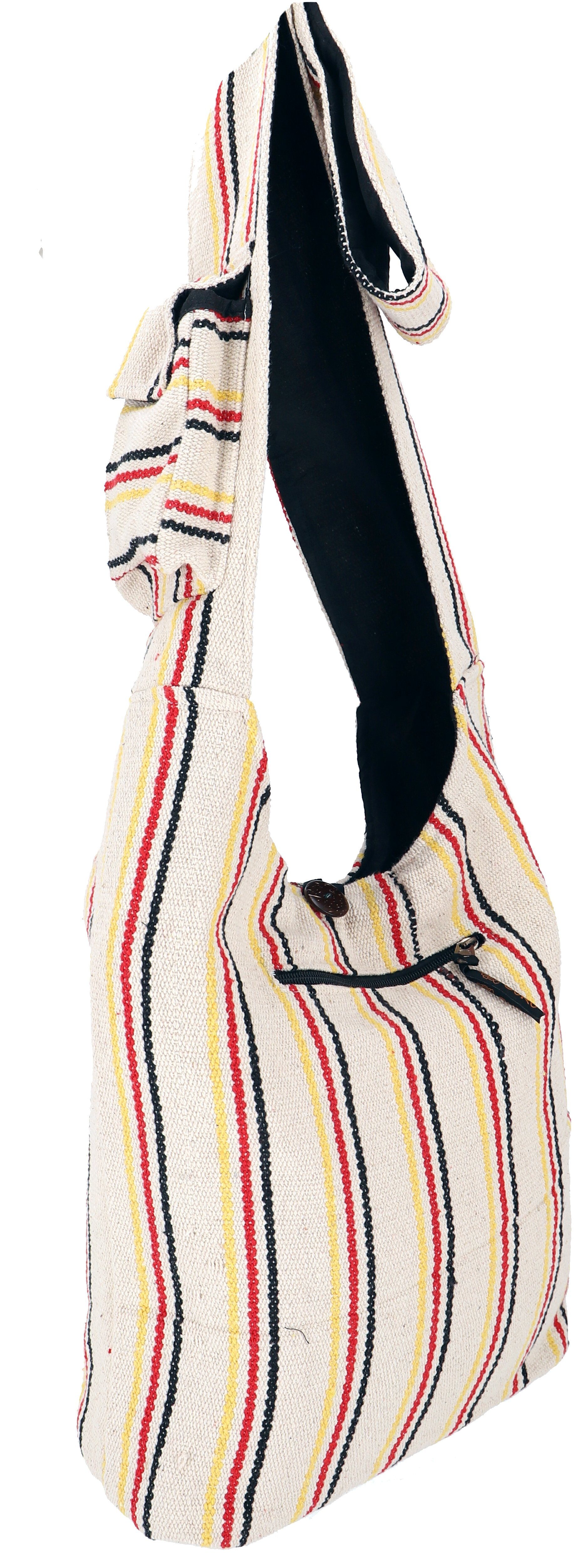 Guru-Shop Schultertasche Ethno Schulterbeutel, Nepal Tasche günstig online kaufen