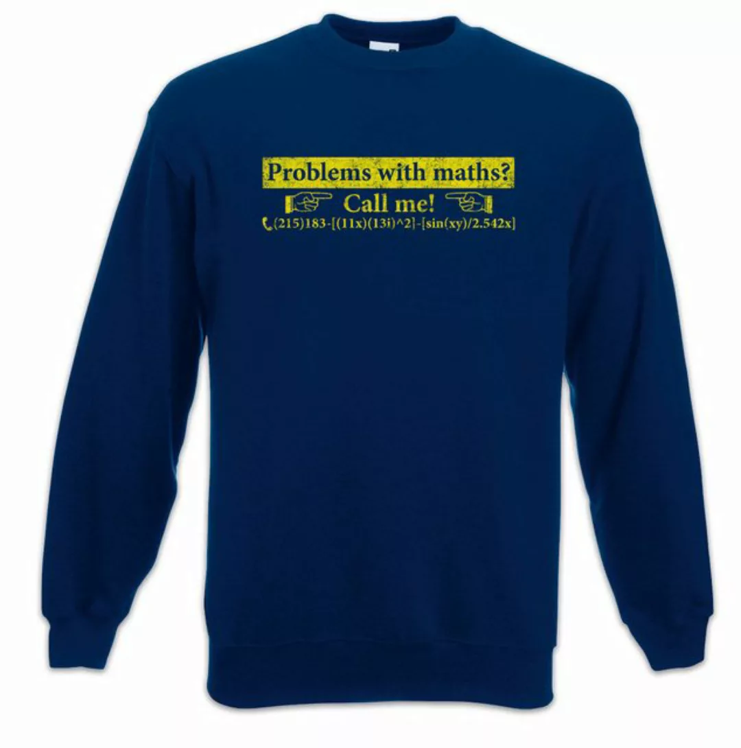 Urban Backwoods Sweatshirt Problem with Maths Sweatshirt Geek Nerd Fun Info günstig online kaufen