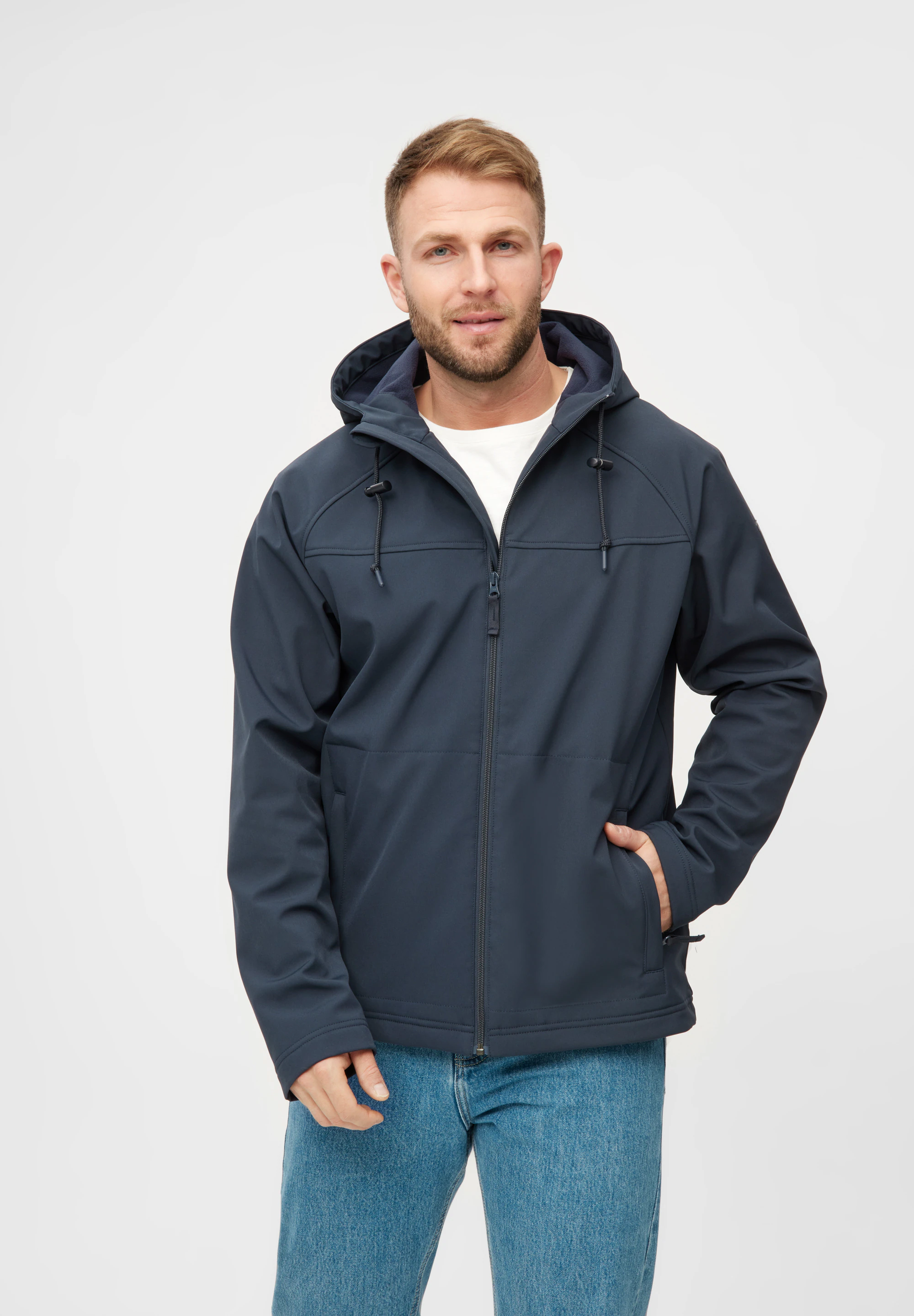 Derbe Softshelljacke "Isleby", mit Kapuze, Wasserabweisend, winddicht, atmu günstig online kaufen