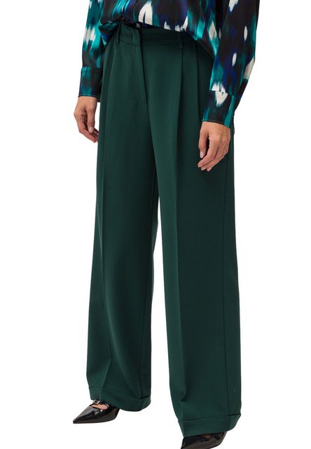 Zero Stoffhose zero Hose Wide Leg mit Bügelfalte 30 Inch Falten günstig online kaufen