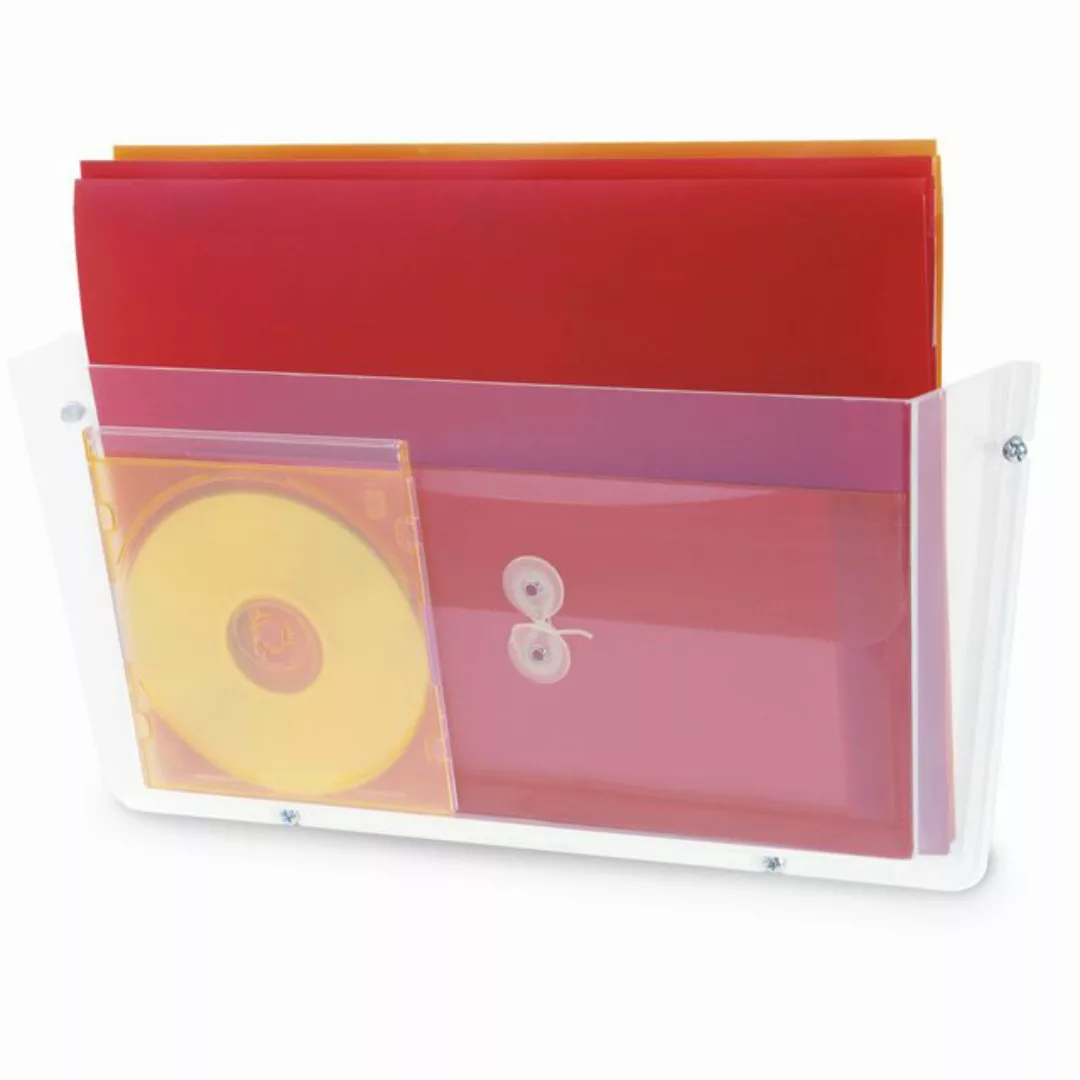 magnetoplan® Hängevitrine Wandprospekthalter für A4-Dokumente in Querformat günstig online kaufen