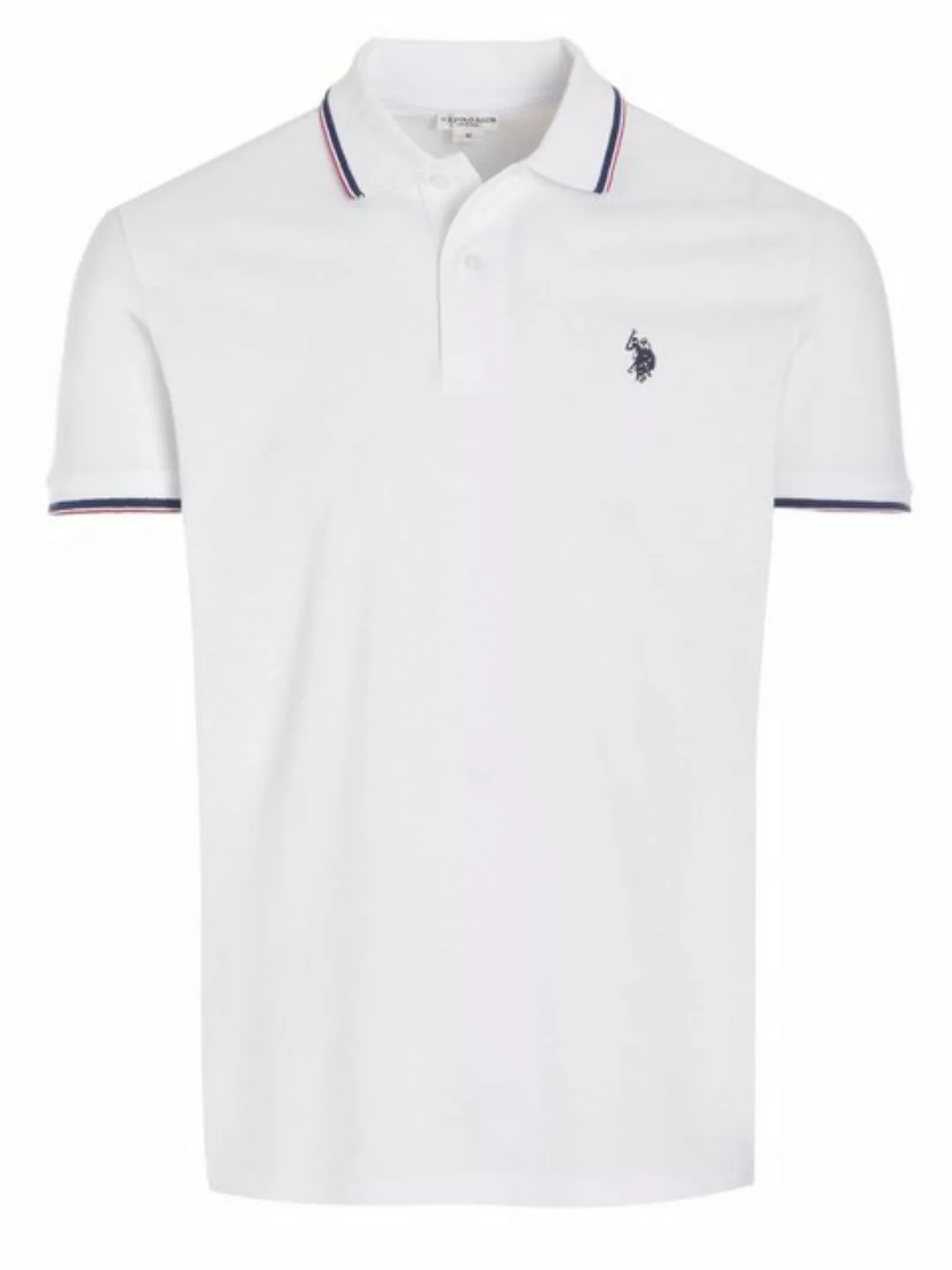 U.S. Polo Assn Poloshirt U.S. Polo Assn. Polohemd weiss günstig online kaufen