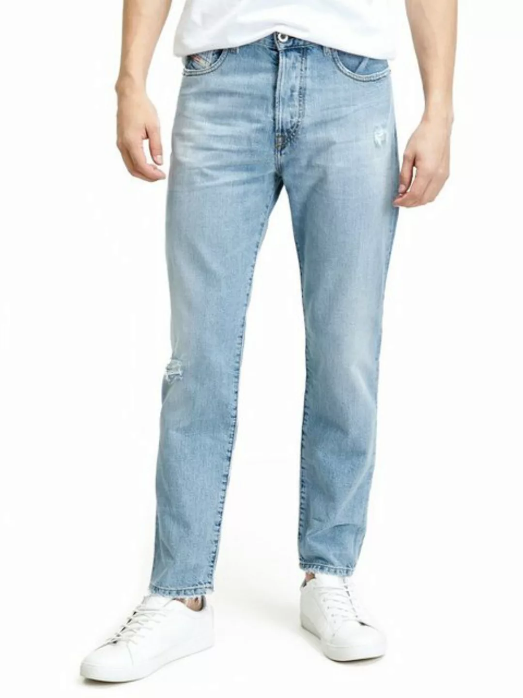Diesel Slim-fit-Jeans Knöchellange Hose - Mharky 080AF - L32 günstig online kaufen