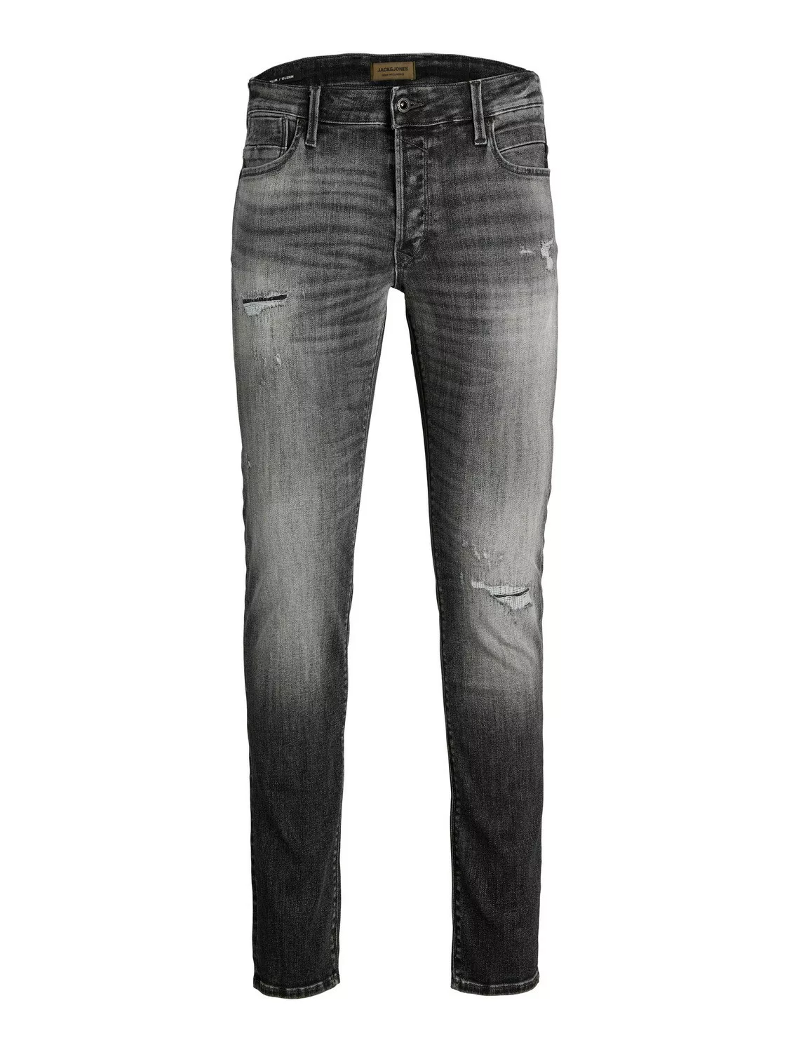 Jack & Jones Herren Jeans JJIGLENN JJBLAIR GE 302 - Slim Fit - Schwarz - Bl günstig online kaufen
