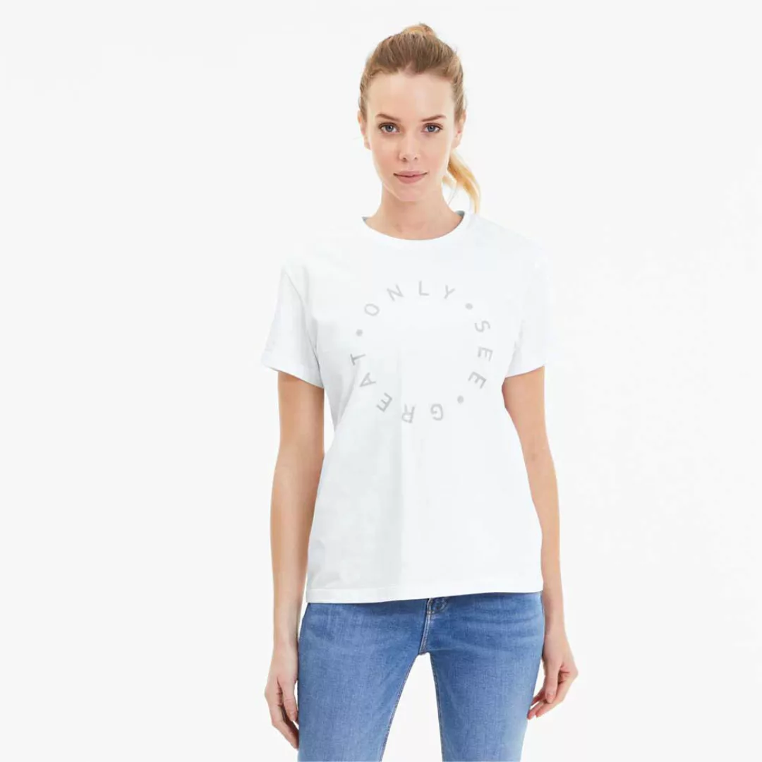 Puma Onle See Great Kurzarm T-shirt M Puma White günstig online kaufen