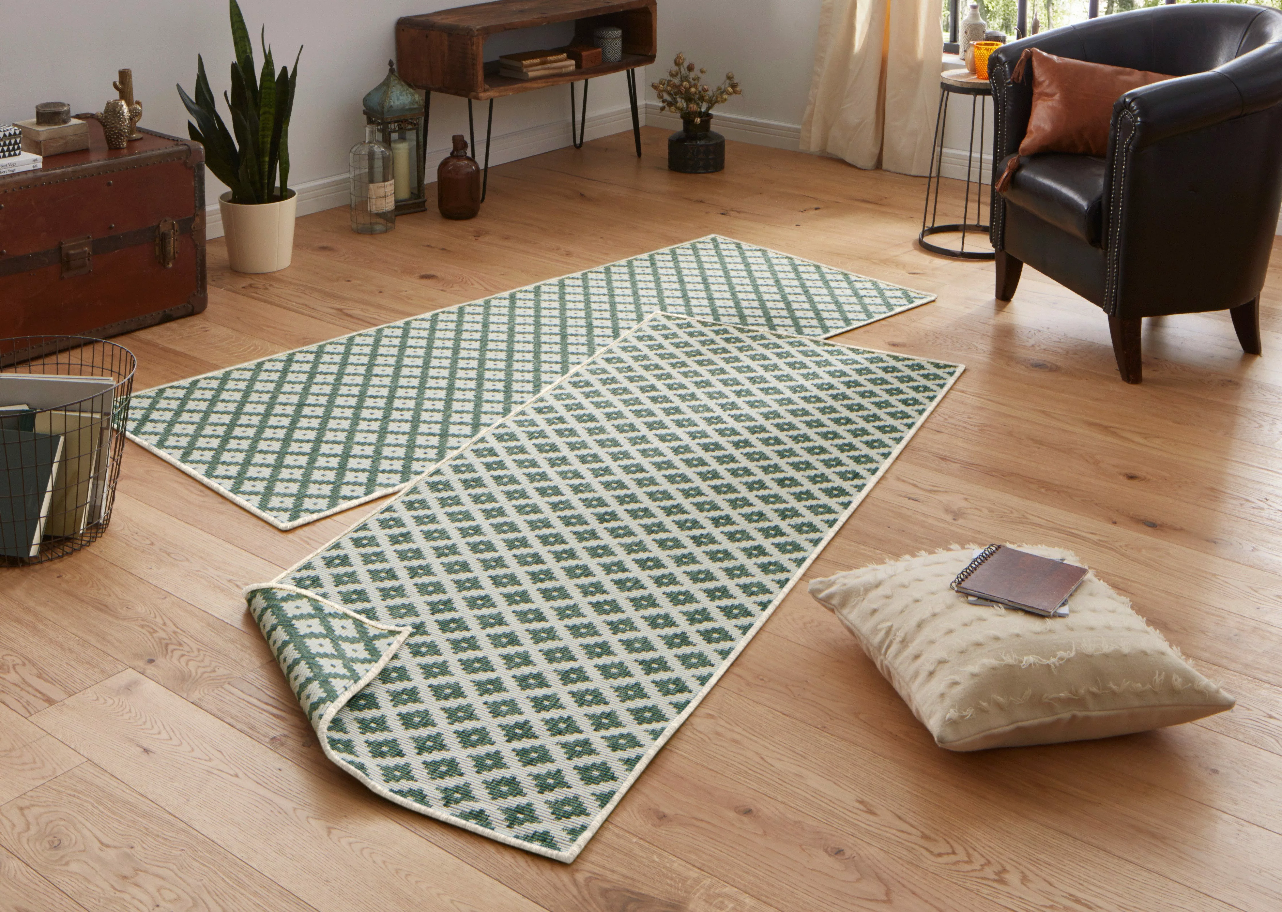 HANSE Home Teppich Nizza Wendeteppich, rechteckig, günstig online kaufen
