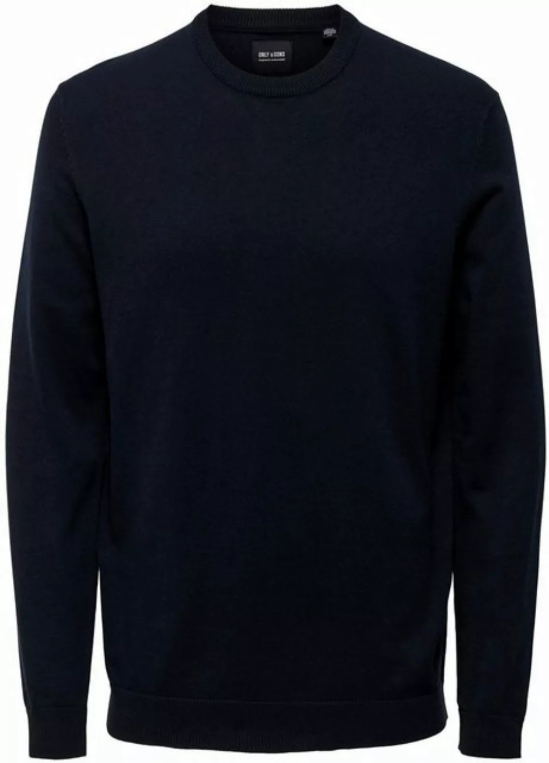 ONLY & SONS Rundhalspullover "ONSALEX 12 SOLID CREW NECK KNIT" günstig online kaufen