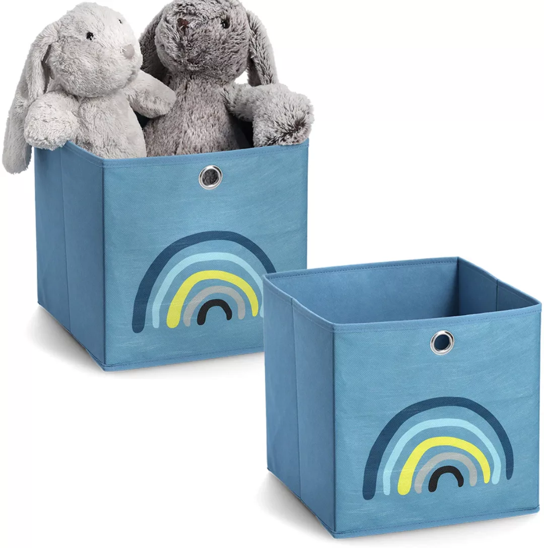 Zeller Present Organizer "Blue Rainbow", (Set, 2 St.), Aufbewahrungsbox, ko günstig online kaufen