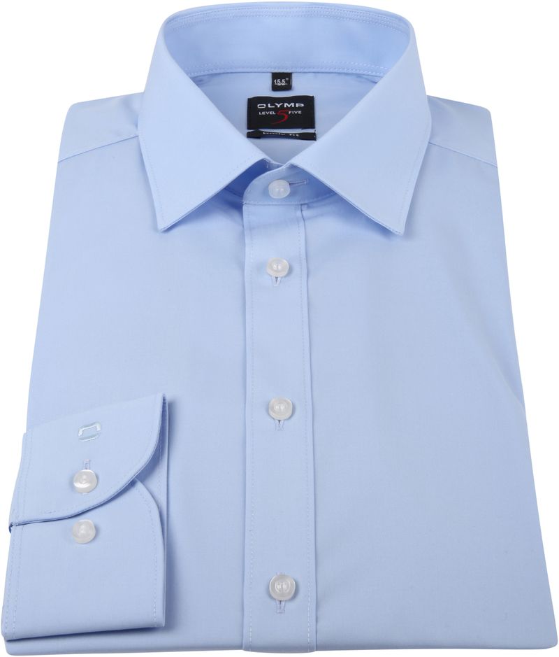 OLYMP Hemd Blau Body-Fit  - Größe 41 günstig online kaufen
