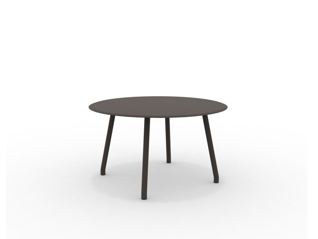 Wetterfester Outdoortisch Verdea - rund Ø 130 cm bronze günstig online kaufen