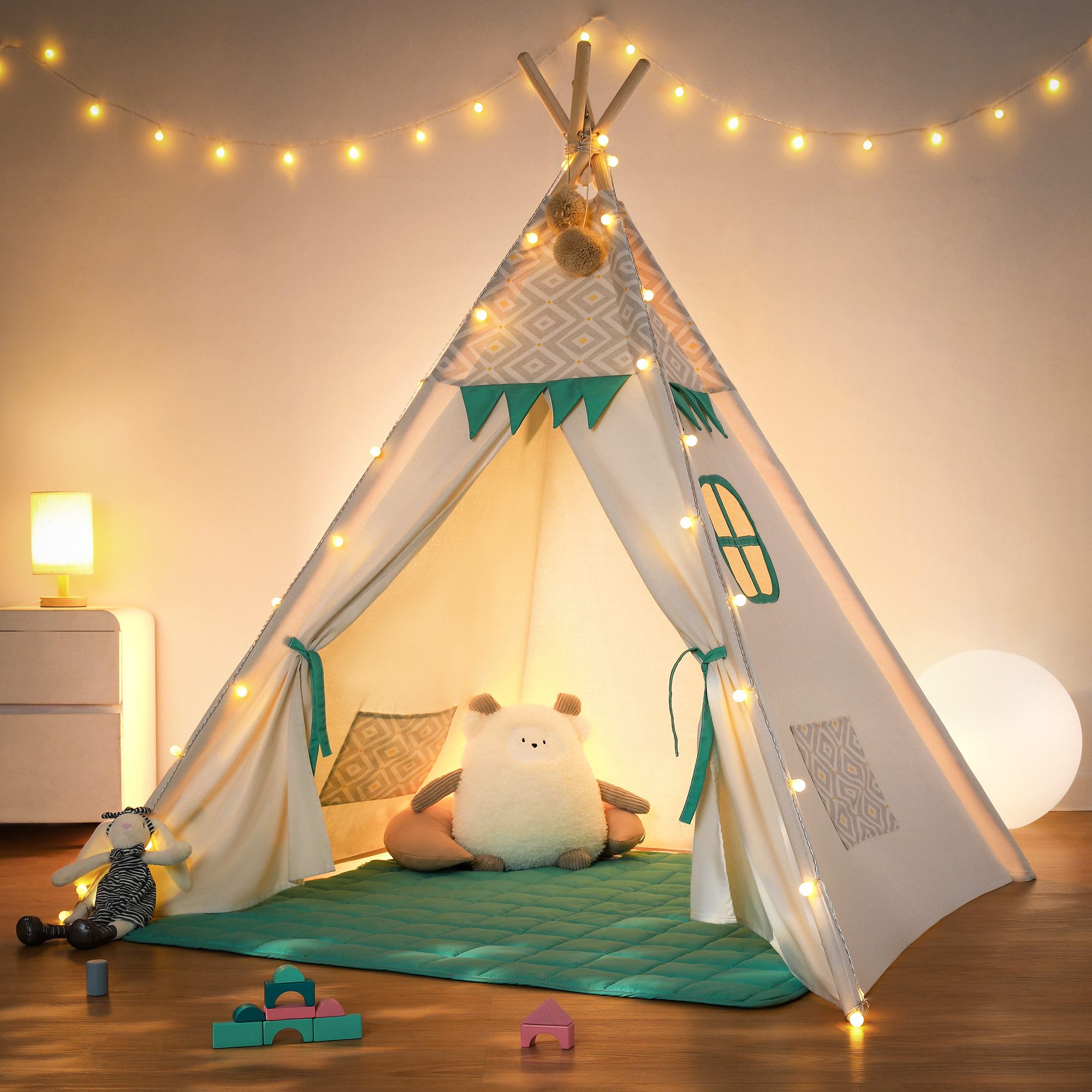 besrey Spielzelt Tipi Zelt für Kinder, günstig online kaufen