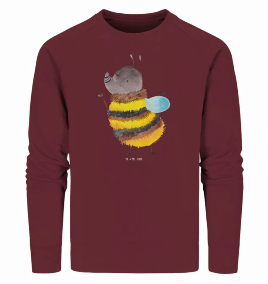 Mr. & Mrs. Panda Longpullover Größe S Hummel flauschig - Burgundy - Geschen günstig online kaufen