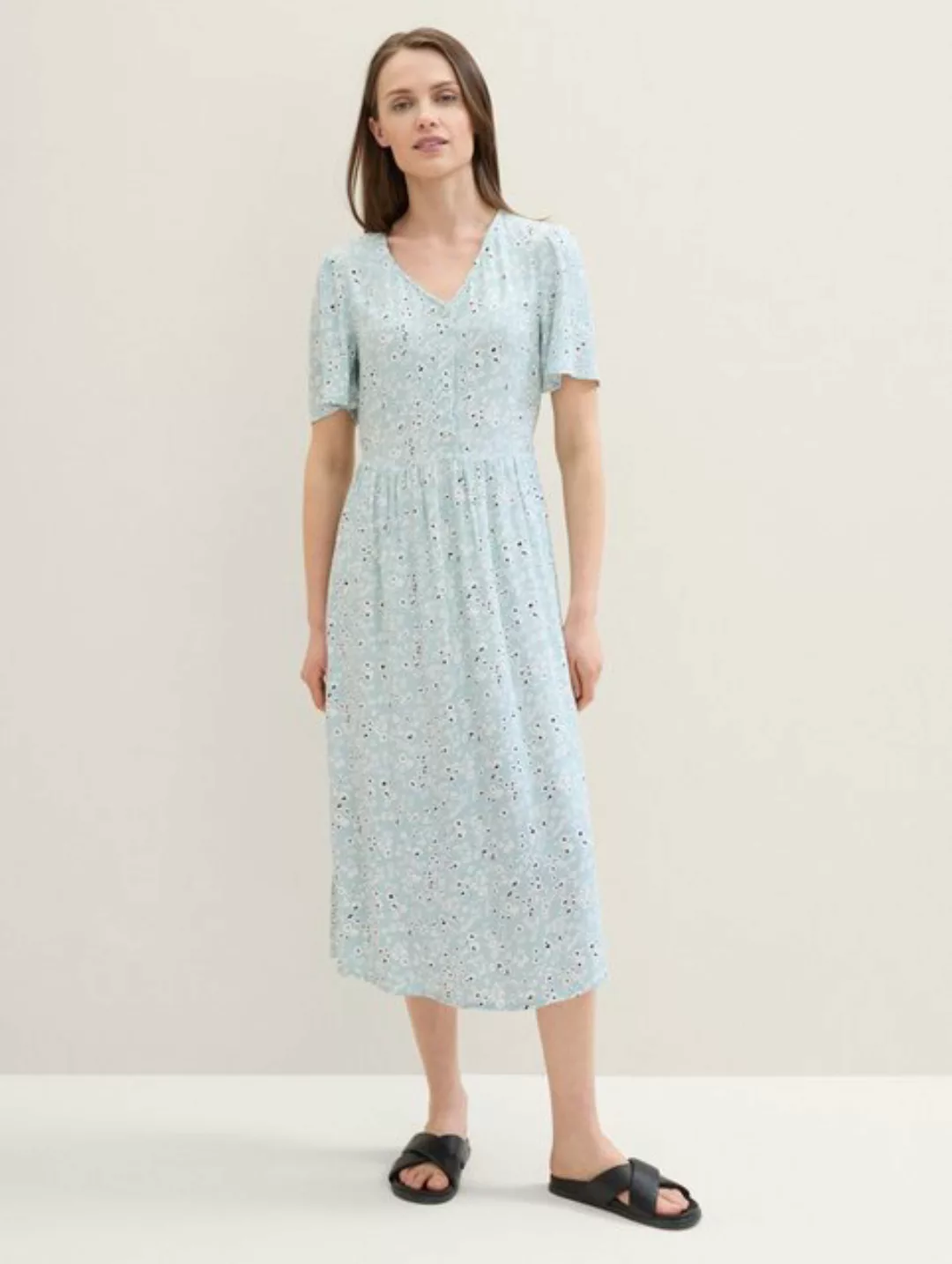 TOM TAILOR Jerseykleid Kleid mit Print günstig online kaufen