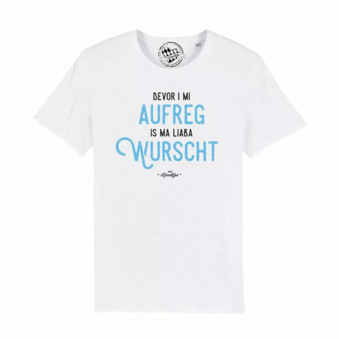 Bavariashop T-Shirt Herren T-Shirt "Bevor i mi aufreg... günstig online kaufen